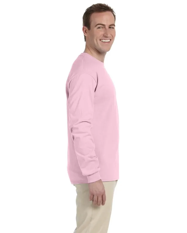 Gildan Adult Ultra Cotton® Long-Sleeve T-Shirt — view 15