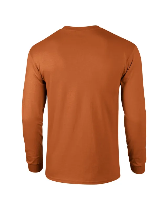 Gildan Adult Ultra Cotton® Long-Sleeve T-Shirt — view 28