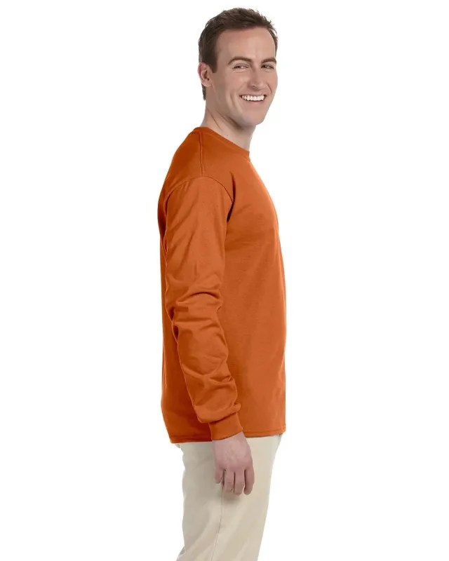 Gildan Adult Ultra Cotton® Long-Sleeve T-Shirt — view 30