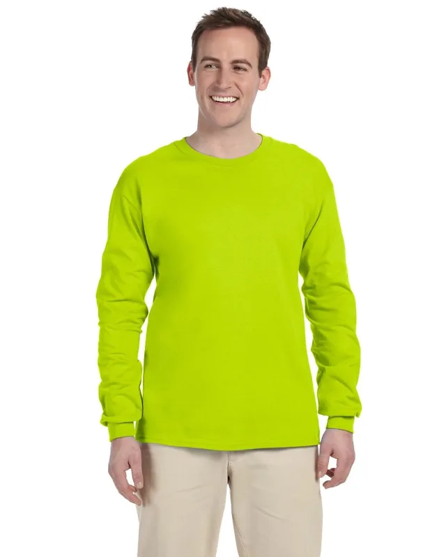 Gildan Adult Ultra Cotton® Long-Sleeve T-Shirt — view 32
