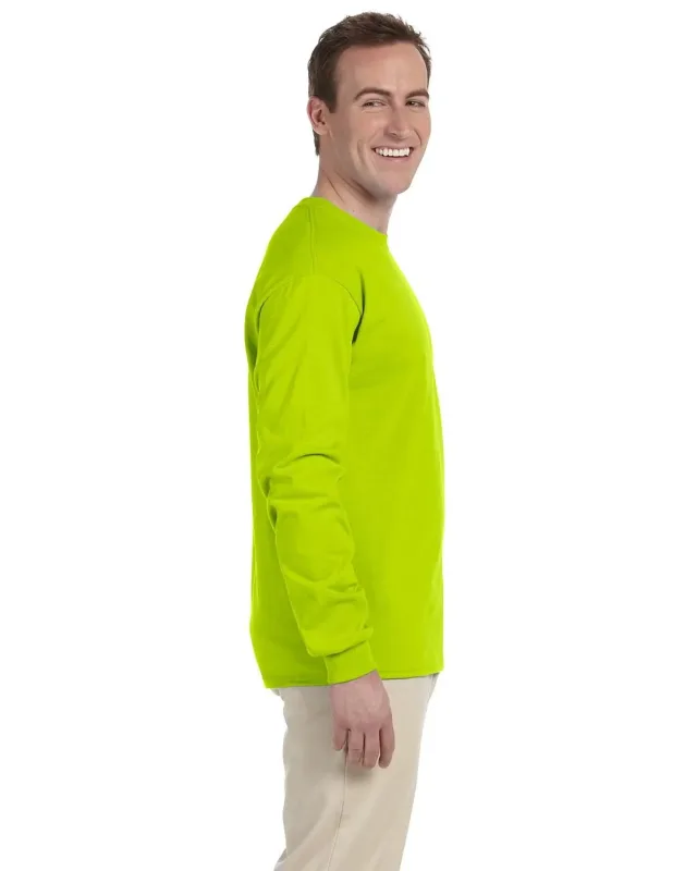 Gildan Adult Ultra Cotton® Long-Sleeve T-Shirt — view 35