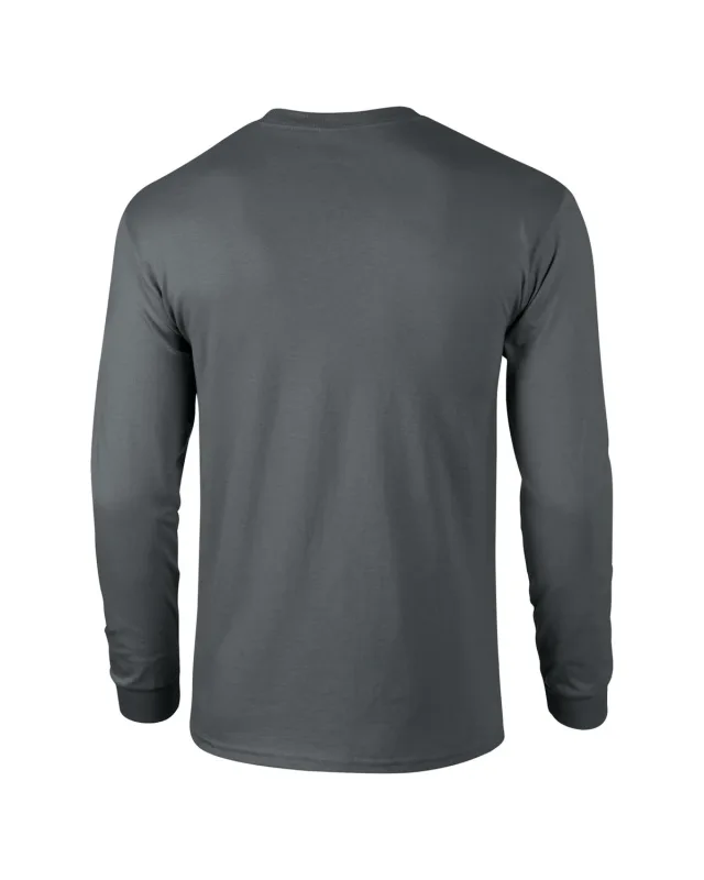 Gildan Adult Ultra Cotton® Long-Sleeve T-Shirt — view 38