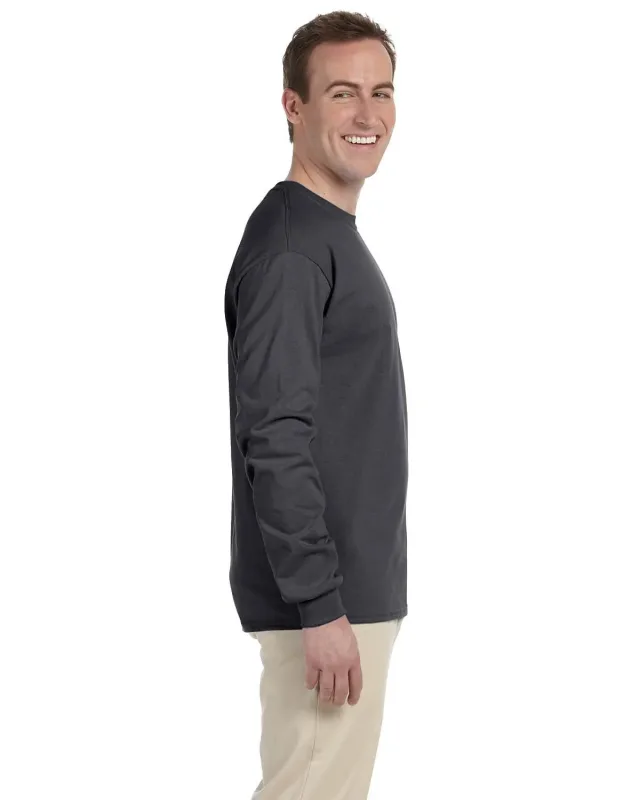 Gildan Adult Ultra Cotton® Long-Sleeve T-Shirt — view 40
