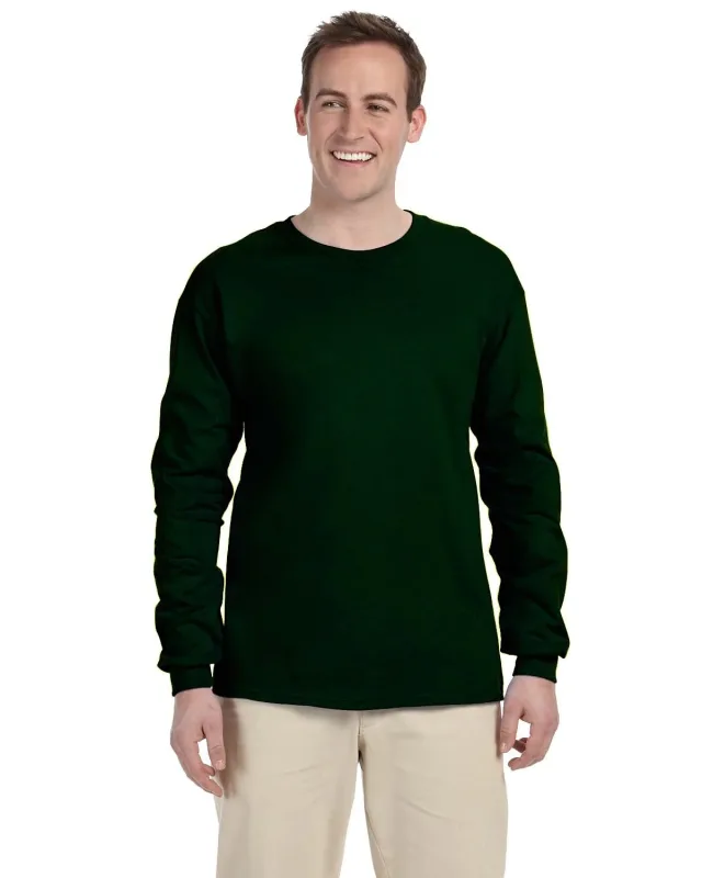 Gildan Adult Ultra Cotton® Long-Sleeve T-Shirt — view 42