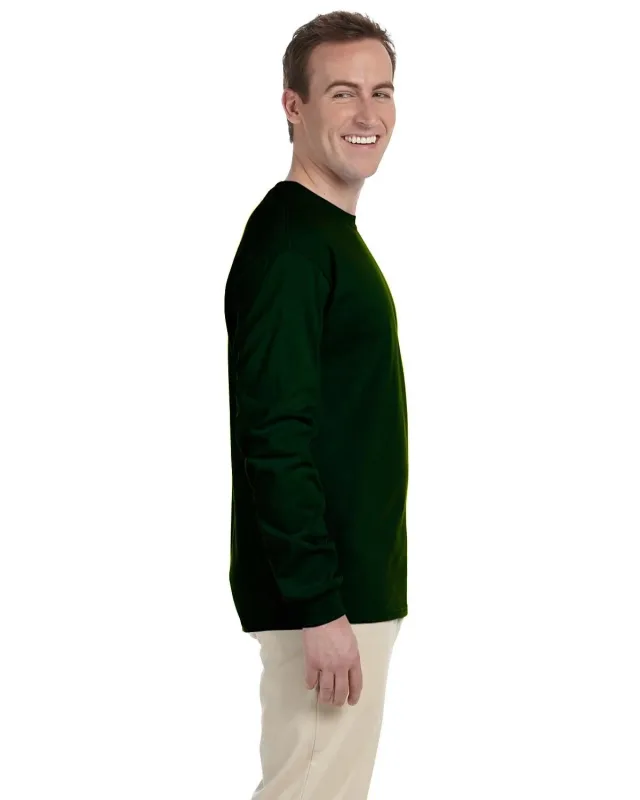 Gildan Adult Ultra Cotton® Long-Sleeve T-Shirt — view 45