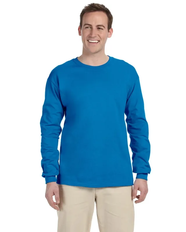 Gildan Adult Ultra Cotton® Long-Sleeve T-Shirt — view 47