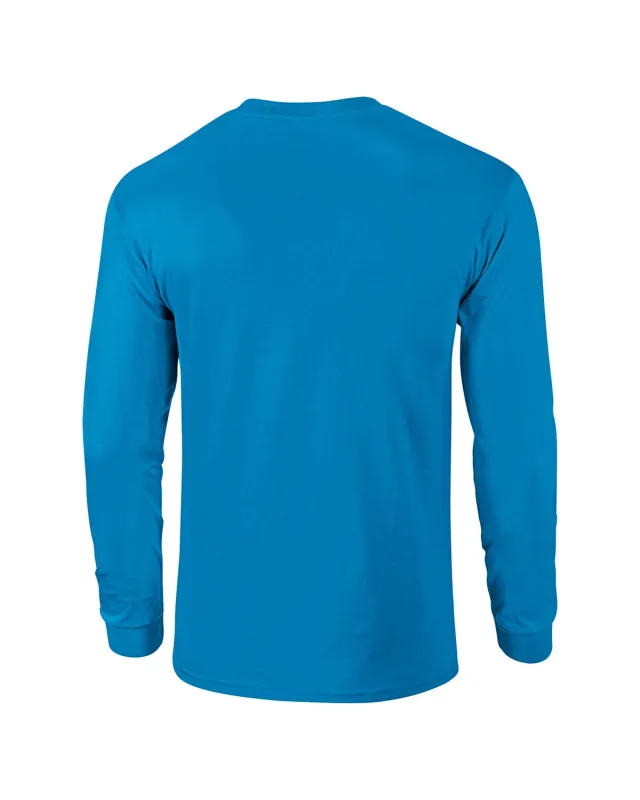 Gildan Adult Ultra Cotton® Long-Sleeve T-Shirt — view 48