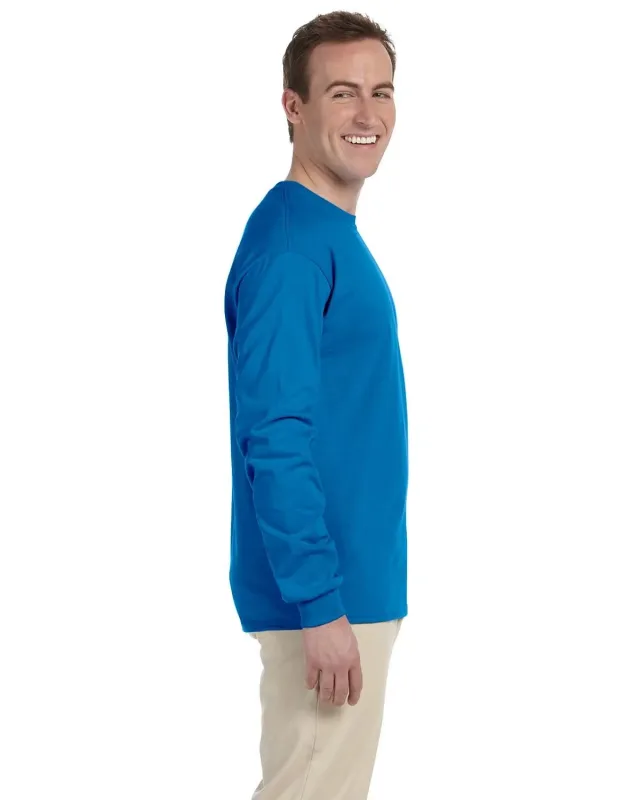 Gildan Adult Ultra Cotton® Long-Sleeve T-Shirt — view 50