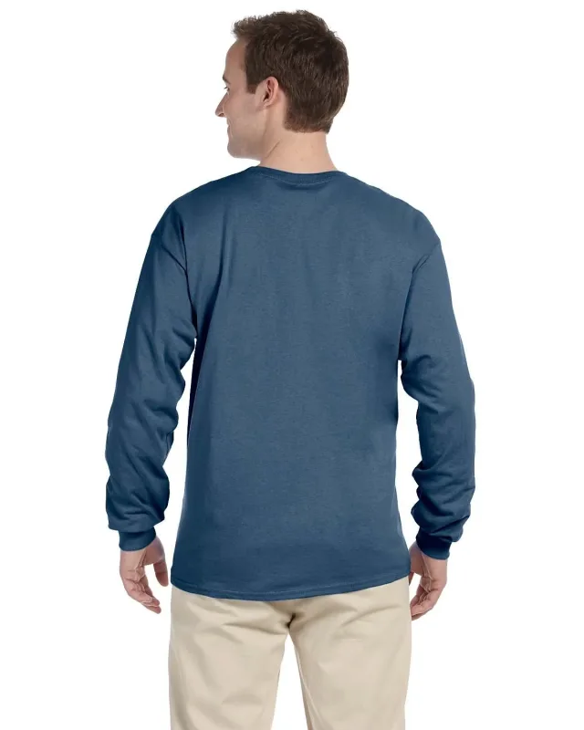 Gildan Adult Ultra Cotton® Long-Sleeve T-Shirt — view 6