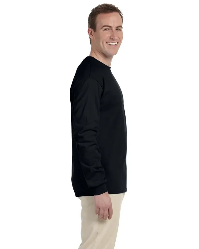 Gildan Adult Ultra Cotton® Long-Sleeve T-Shirt — view 60