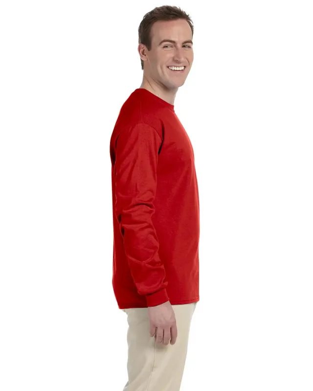 Gildan Adult Ultra Cotton® Long-Sleeve T-Shirt — view 65