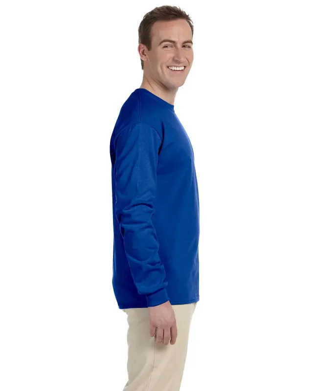 Gildan Adult Ultra Cotton® Long-Sleeve T-Shirt — view 70