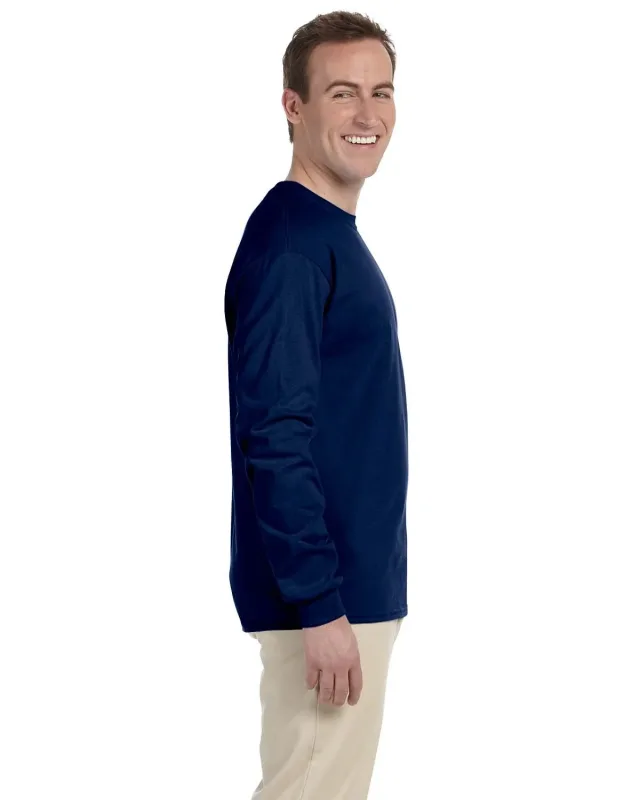 Gildan Adult Ultra Cotton® Long-Sleeve T-Shirt — view 75