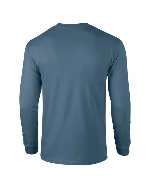Gildan Adult Ultra Cotton® Long-Sleeve T-Shirt — view 8