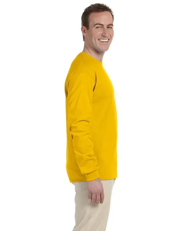 Gildan Adult Ultra Cotton® Long-Sleeve T-Shirt — view 80