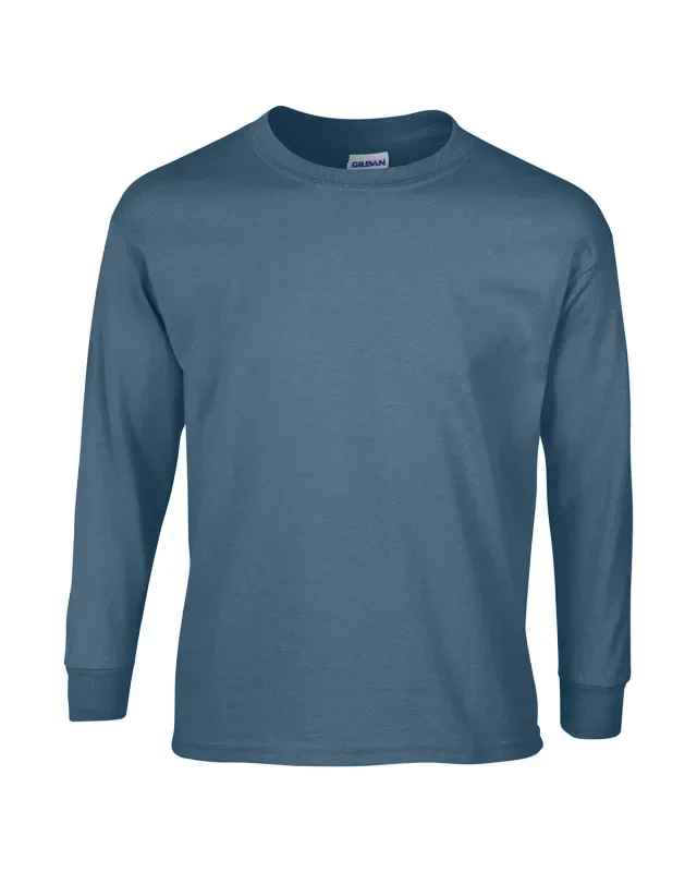 Gildan Adult Ultra Cotton® Long-Sleeve T-Shirt — view 9