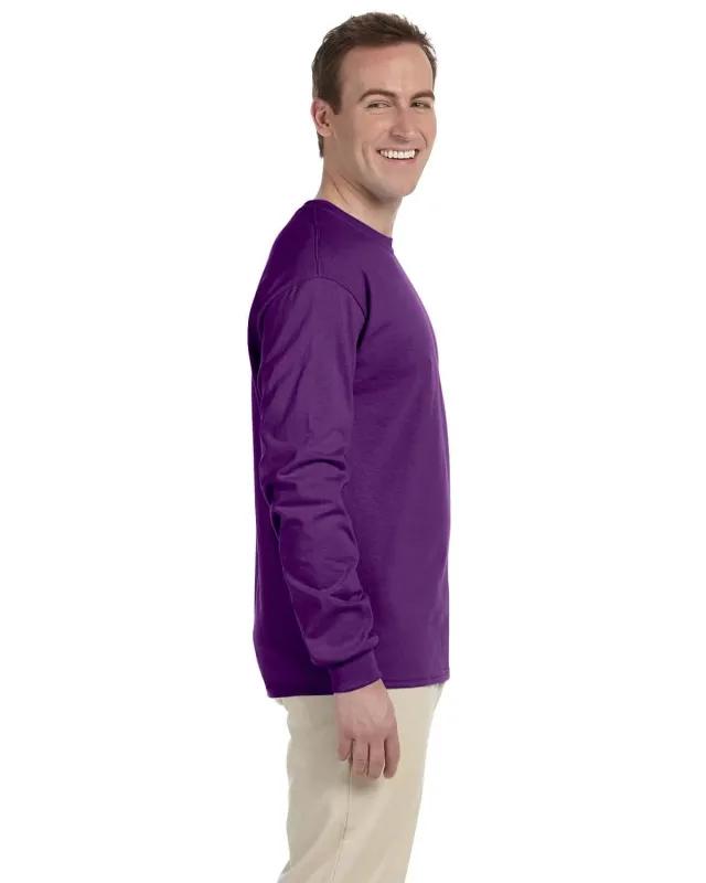 Gildan Adult Ultra Cotton® Long-Sleeve T-Shirt — view 90