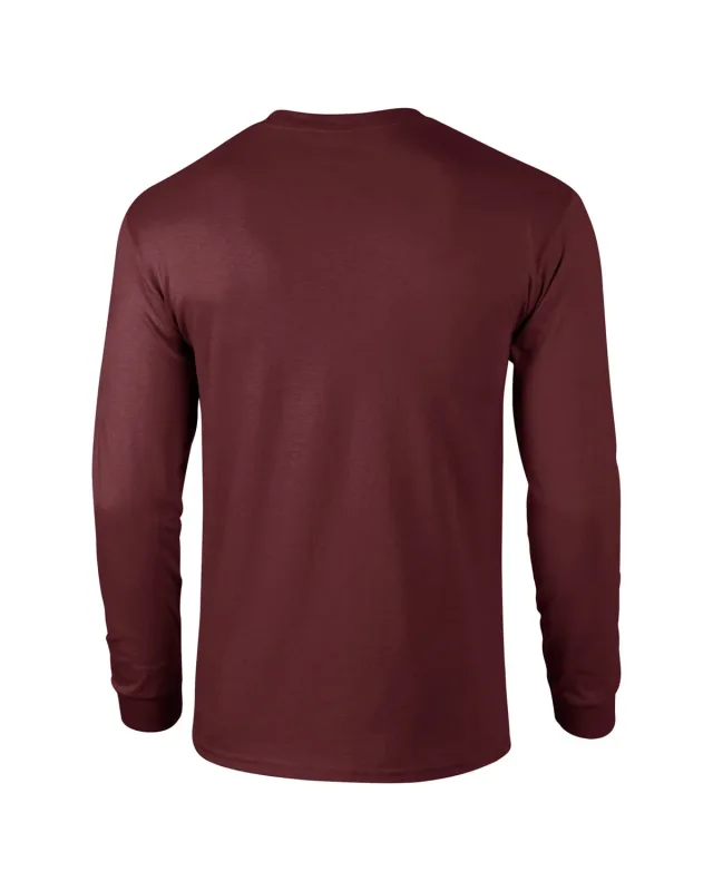 Gildan Adult Ultra Cotton® Long-Sleeve T-Shirt — view 98