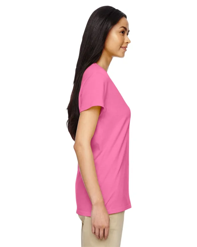 Gildan Ladies' Heavy Cotton V-Neck T-Shirt — view 10