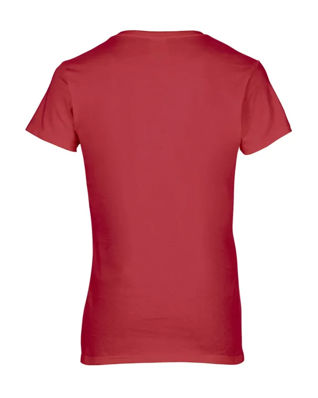 Gildan Ladies' Heavy Cotton V-Neck T-Shirt — view 12