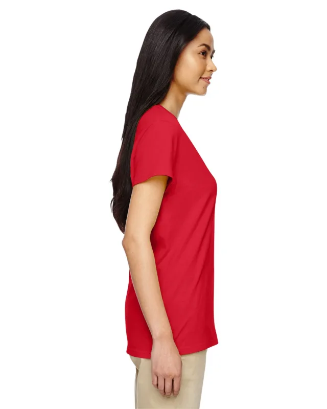 Gildan Ladies' Heavy Cotton V-Neck T-Shirt — view 17