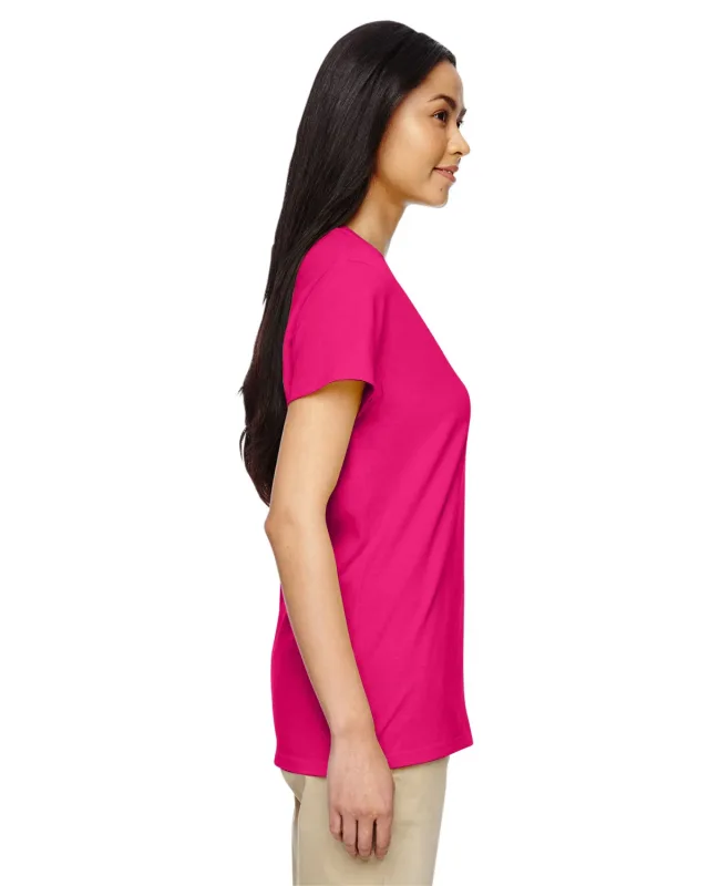 Gildan Ladies' Heavy Cotton V-Neck T-Shirt — view 24