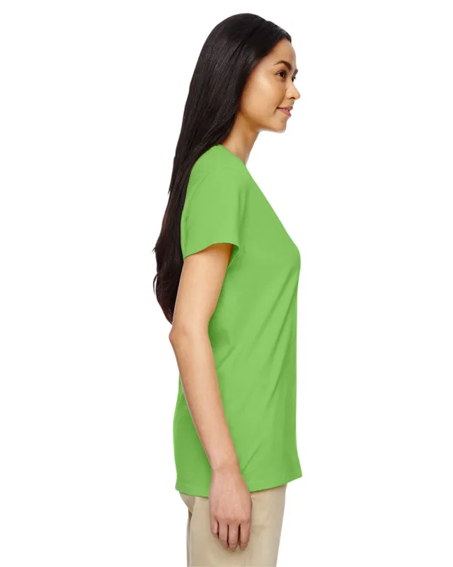 Gildan Ladies' Heavy Cotton V-Neck T-Shirt — view 27