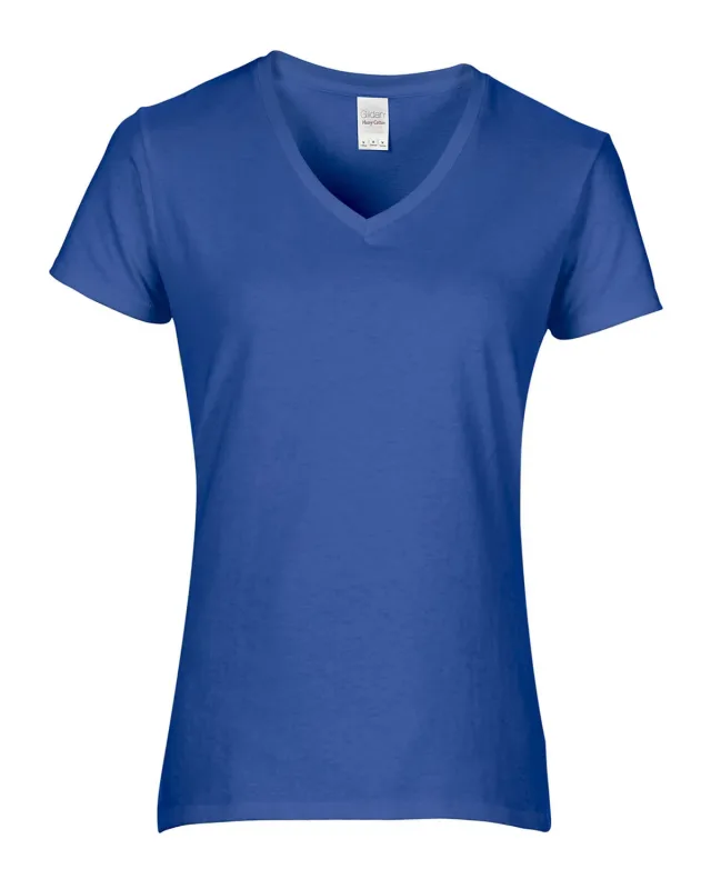 Gildan Ladies' Heavy Cotton V-Neck T-Shirt — view 47