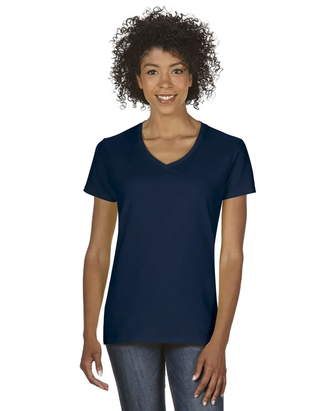 Gildan Ladies' Heavy Cotton V-Neck T-Shirt — view 55