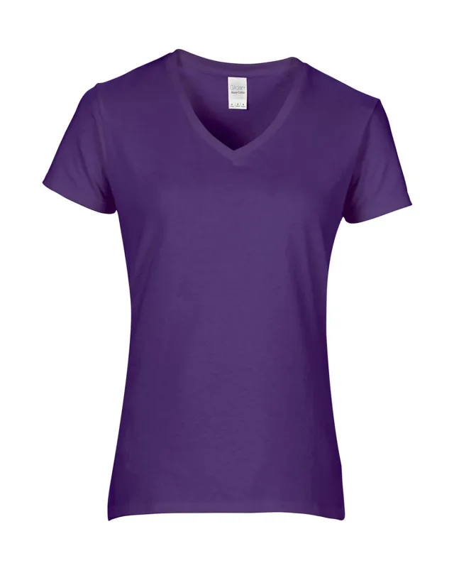 Gildan Ladies' Heavy Cotton V-Neck T-Shirt — view 64
