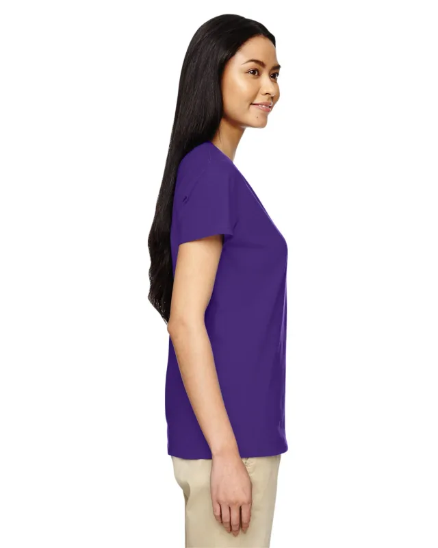 Gildan Ladies' Heavy Cotton V-Neck T-Shirt — view 65