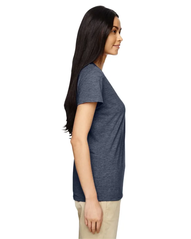 Gildan Ladies' Heavy Cotton V-Neck T-Shirt — view 68