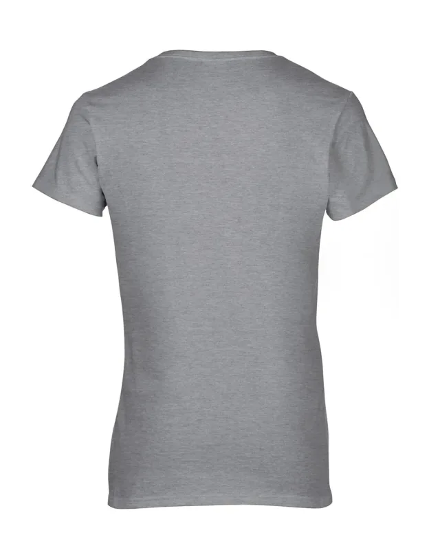 Gildan Ladies' Heavy Cotton V-Neck T-Shirt — view 70