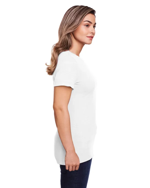 Gildan Ladies' Softstyle CVC T-Shirt — view 3