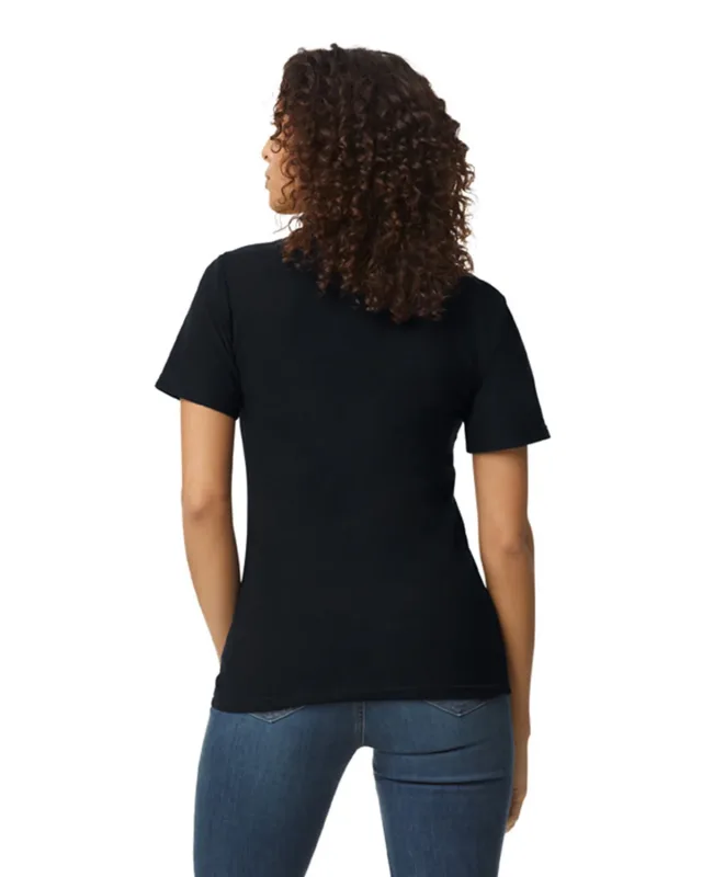 Gildan Ladies' Softstyle Double Pique Polo — view 13