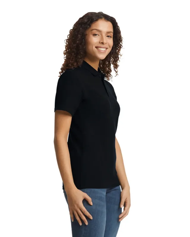 Gildan Ladies' Softstyle Double Pique Polo — view 15
