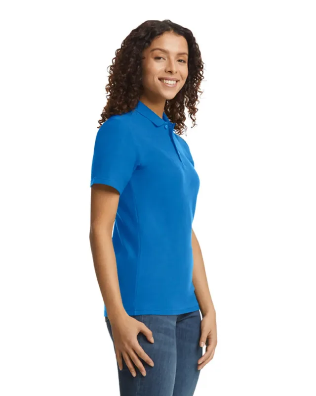 Gildan Ladies' Softstyle Double Pique Polo — view 21