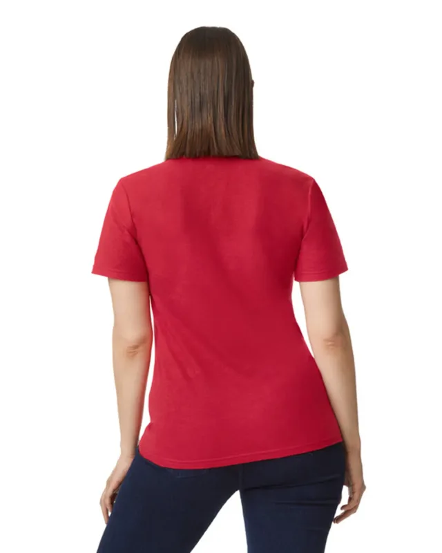 Gildan Ladies' Softstyle Double Pique Polo — view 4