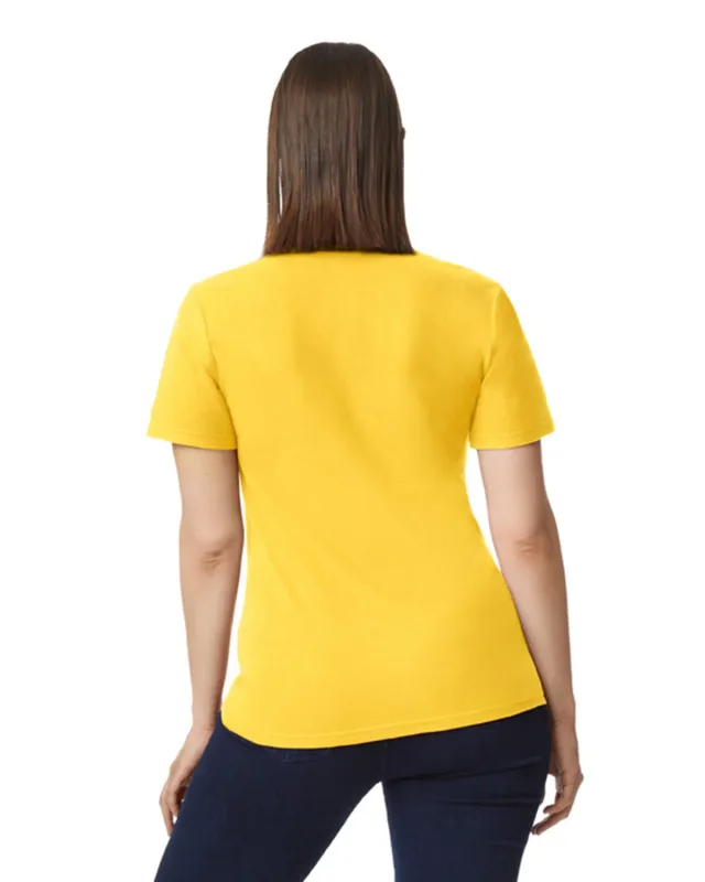 Gildan Ladies' Softstyle Double Pique Polo — view 7