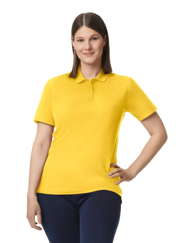 Gildan Ladies' Softstyle Double Pique Polo — view 8
