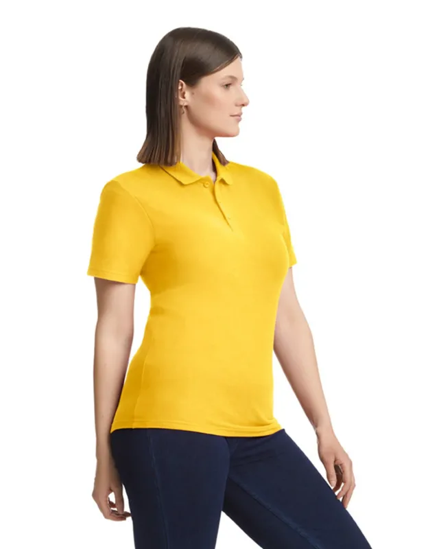 Gildan Ladies' Softstyle Double Pique Polo — view 9