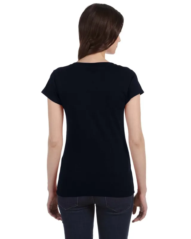 Gildan Ladies' SoftStyle® Fitted V-Neck T-Shirt — view 13