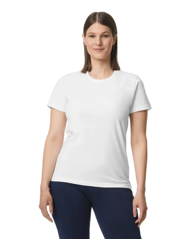 Gildan Ladies' Softstyle Midweight Ladies' T-Shirt — view 2