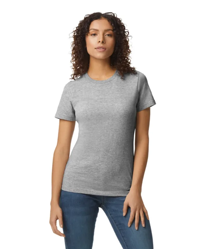 Gildan Ladies' Softstyle Midweight Ladies' T-Shirt — view 26