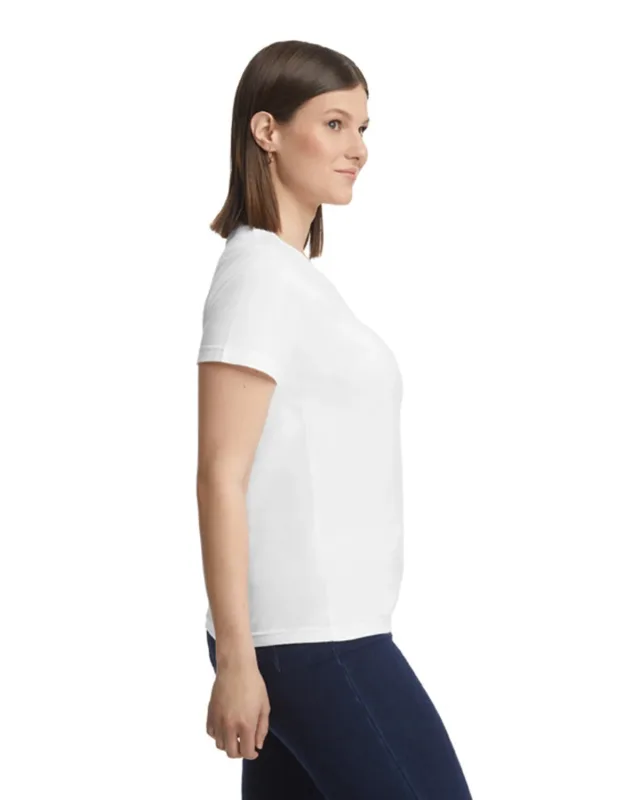 Gildan Ladies' Softstyle Midweight Ladies' T-Shirt — view 3