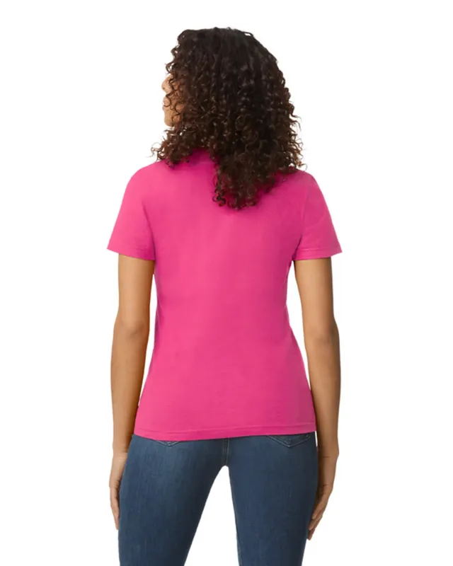 Gildan Ladies' Softstyle Midweight Ladies' T-Shirt — view 4