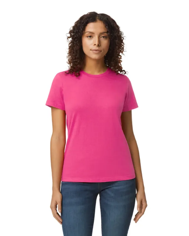 Gildan Ladies' Softstyle Midweight Ladies' T-Shirt — view 5