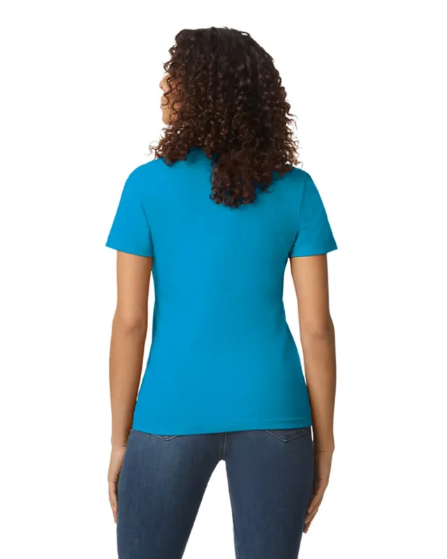 Gildan Ladies' Softstyle Midweight Ladies' T-Shirt — view 7