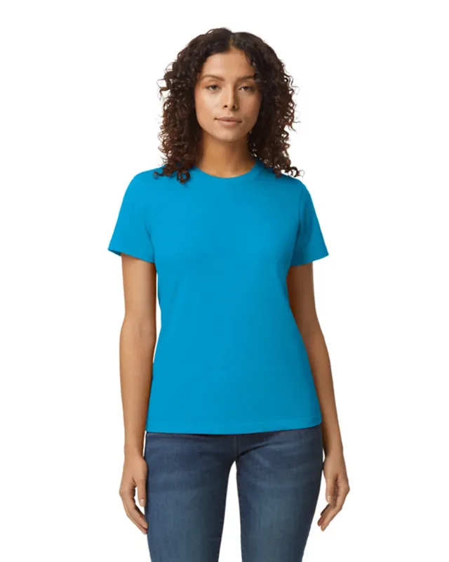 Gildan Ladies' Softstyle Midweight Ladies' T-Shirt — view 8
