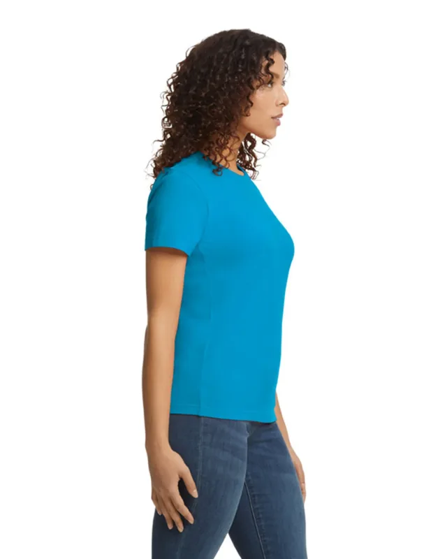 Gildan Ladies' Softstyle Midweight Ladies' T-Shirt — view 9